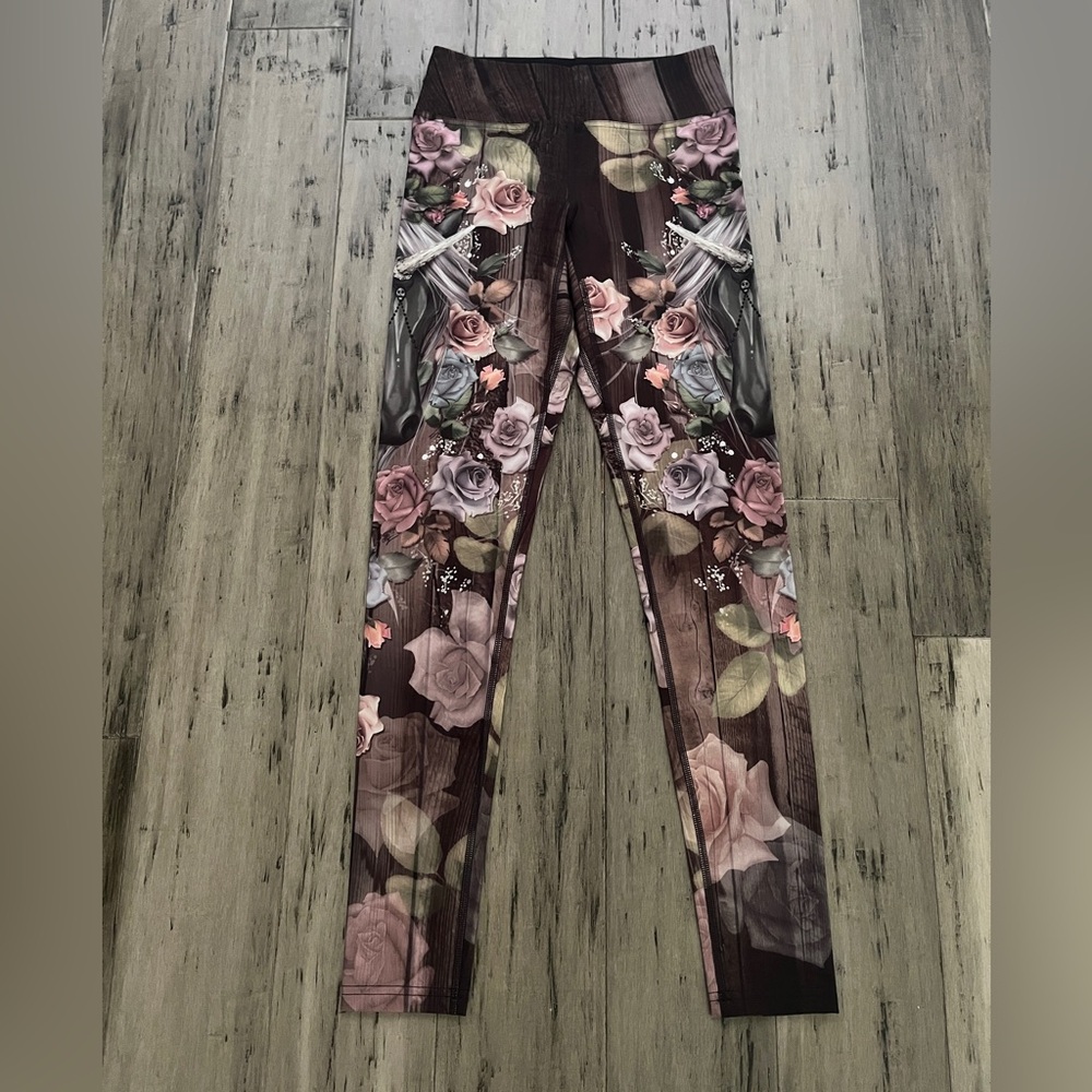 Eagle Rock Werkshop Dark Unicorn Leggings In Triathlon Fabric Size Small